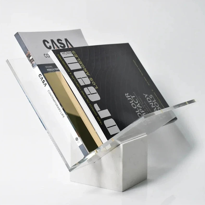 Astra magazine holder white color