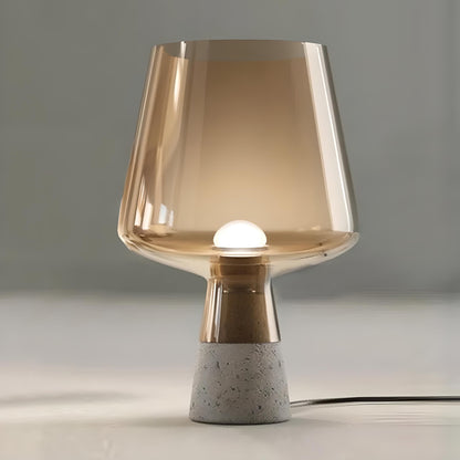 Bernal bedside lamp in color amber