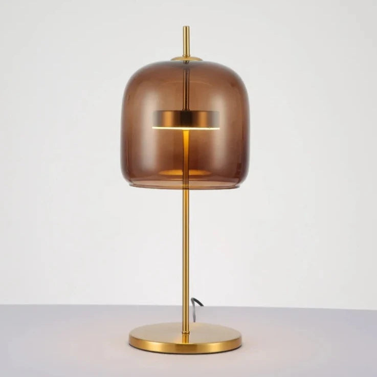 Bixby table lamp amber color