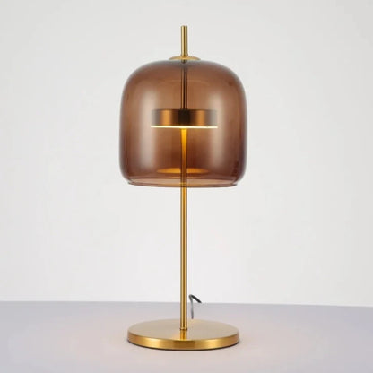 Bixby table lamp amber color