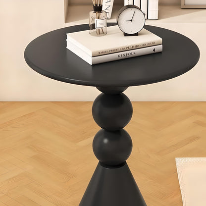 Ender side table living room home furniture top view black color