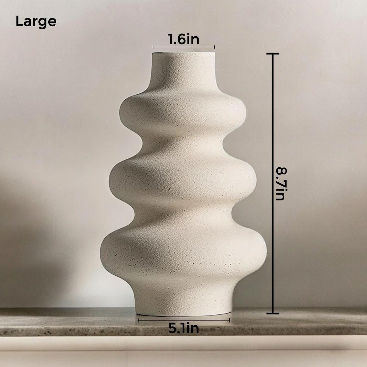 Hera vase home decor measurements large size