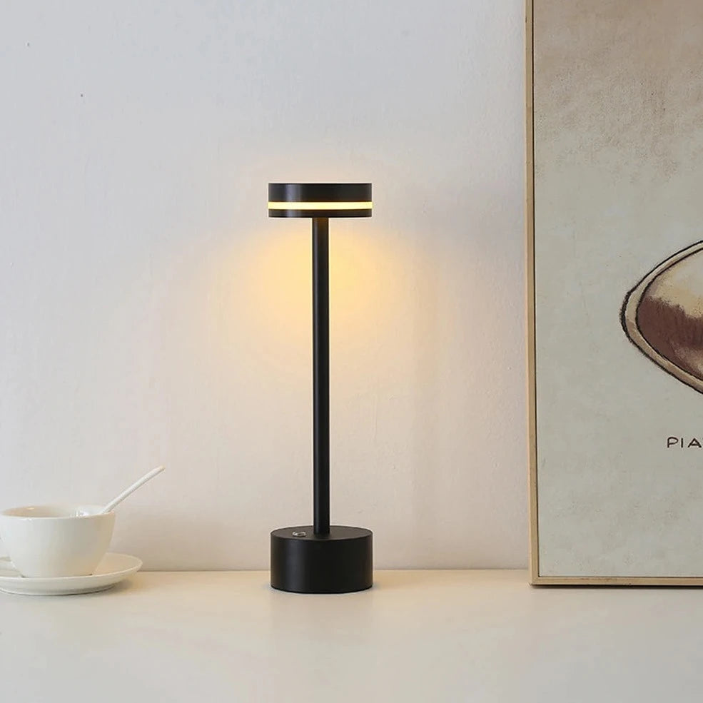 Terra desk lamp black color