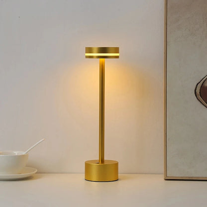 Terra desk lamp gold color