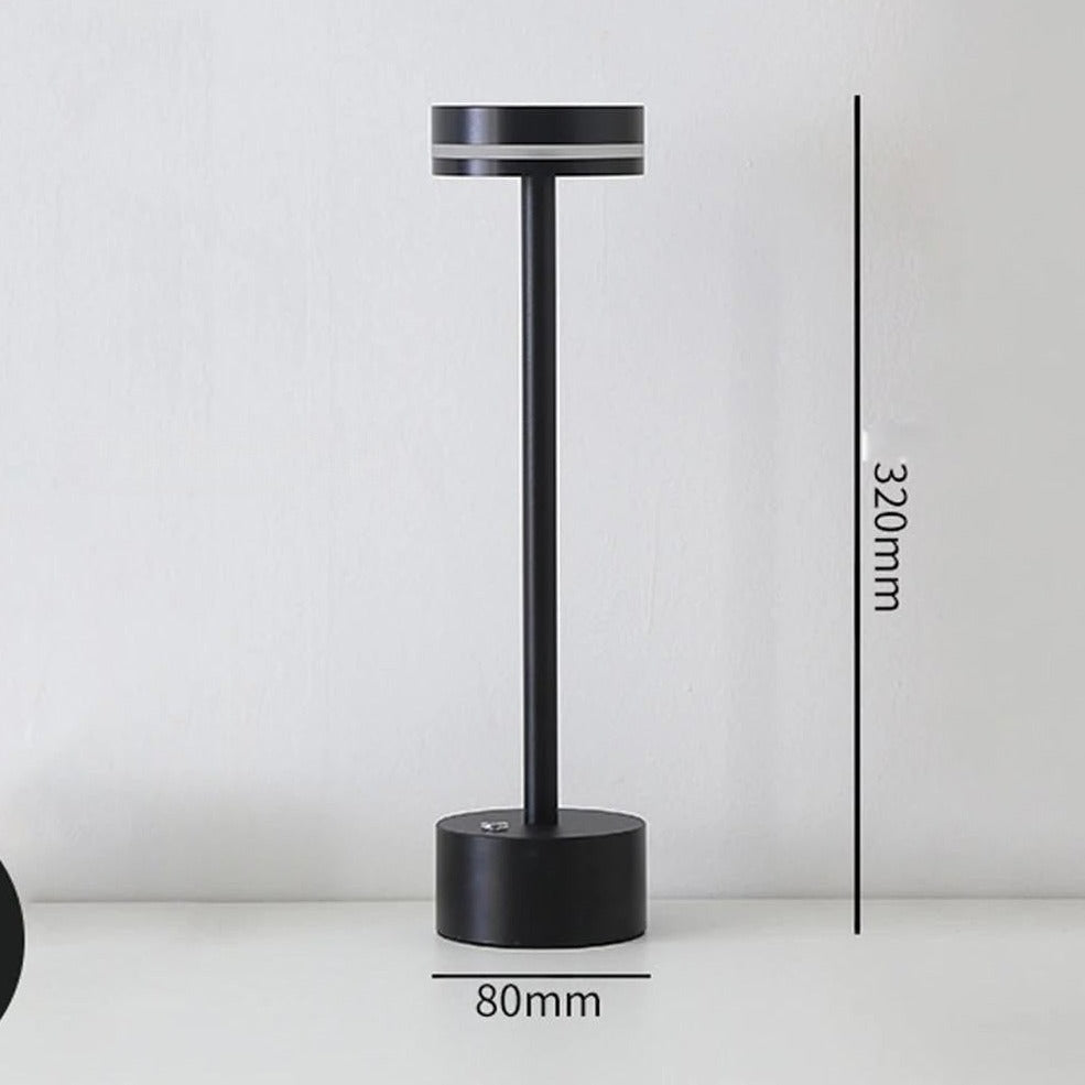 Terra desk lamp measurements black color